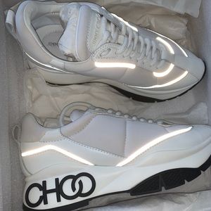 Jimmy Choo Raine Logo Sneakers